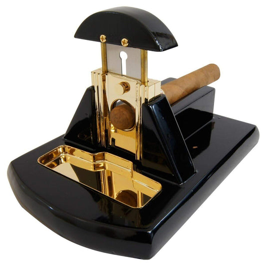 TEST Black Gold Desktop Cigar Cutter